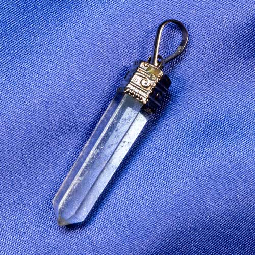 天然水晶ペンデュラム(クリスタル・ペンダントトップ)