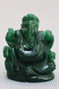 グリーンジェイド（緑翡翠）ガネーシャ神像
