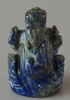 ラピスラズリ（瑠璃）のガネーシャ神像