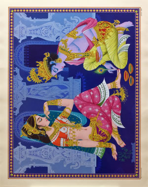 古代インド王室ポスター
