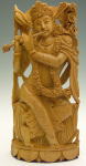 白檀クリシュナ神像